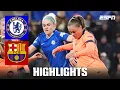Ellie Carpenter \u0026 Ewa Pajor strike in Chelsea-Barcelona draw | UEFA Women’s Champions League