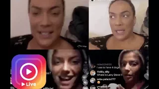 WWE s Nia Jax Alexa Bliss Instagram Live FaceTime Q A Total Divas Braun Strowman John Cena