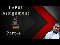 LAB01 Assignment 01 Java Program Munshi Faysal Ahmed