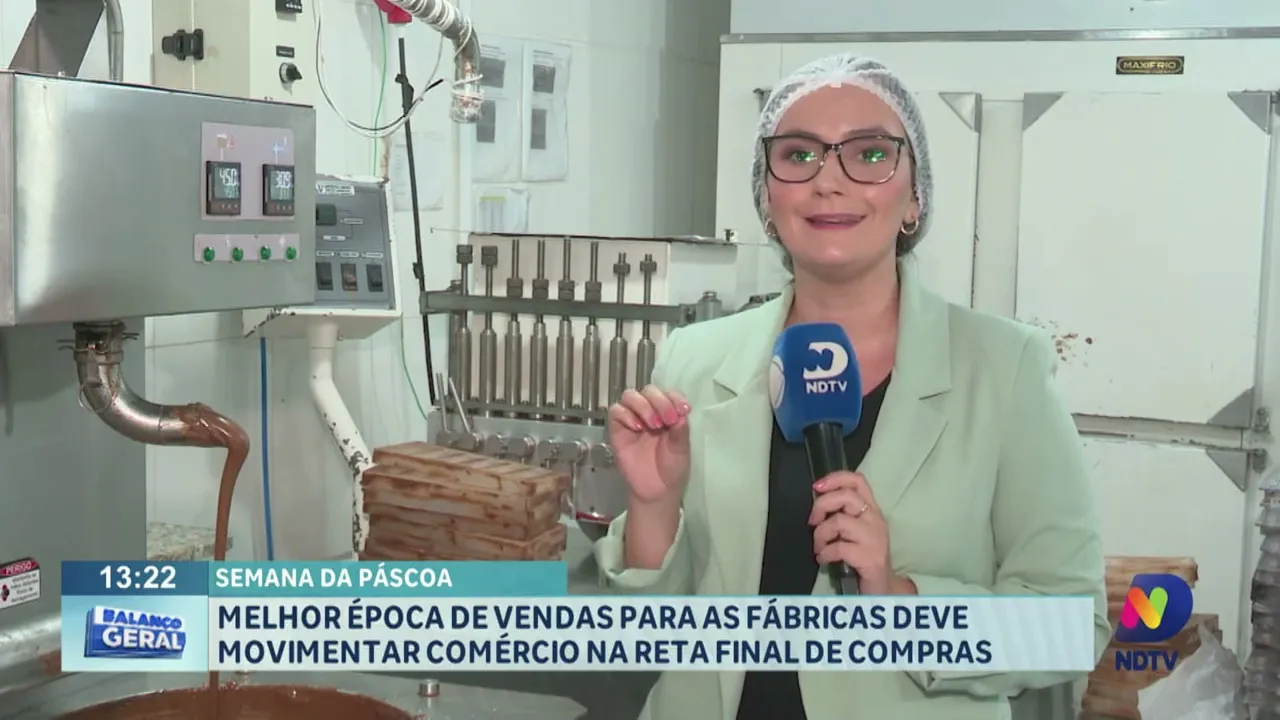 Semana da Páscoa: melhor época de vendas para as fábricas deve movimentar comércio