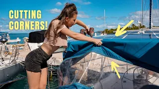 BOAT LIFE: BACK TO OUR OLD WAYS TRYING TO CUT CORNERS!