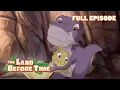 Ducky and Chomper trapped with a Sharptooth The Land Before Time