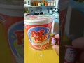 Pop mie mini vs pop mie besar #shorts #popmie