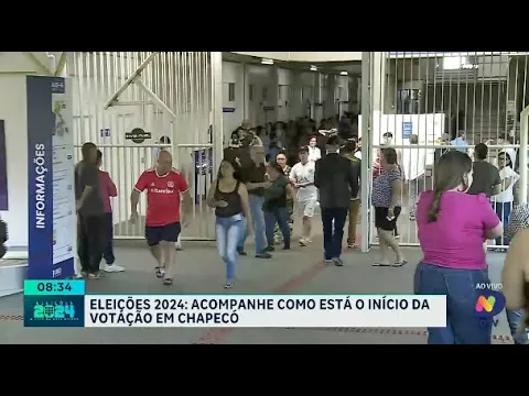 Chapecó em foco: expectativa de 161 mil eleitores nas eleições 2024