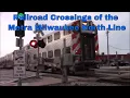 Railroad Crossings of the Metra Milwaukee North Line Volume 1