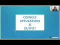 Python Console Outputs - Week 1