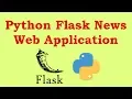 Python Flask Create News Web Application With News API