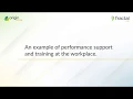 Example of Performance Support Training Webinar Link in the Description