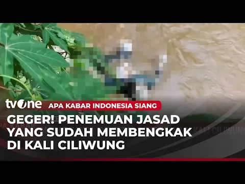 Kondisi Membengkak, Jasad Misterius di Aliran Kali Ciliwung