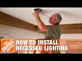 How to Install Recessed Lighting Can Lights The Home Depot