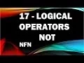java tutorials urdu NFN 17 logical operator NOT