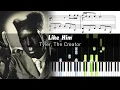 Tyler, The Creator - Like Him (feat. Lola Young) - Piano Tutorial with Sheet Music