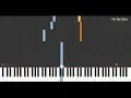 For the Seas \\ The Outlaw Ocean Music Project \\ Synthesia Piano Tutorial