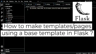 How to make using a base template in Flask