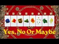 Pick a Card Yes or No Tarot Reading Situation Outcome Advice