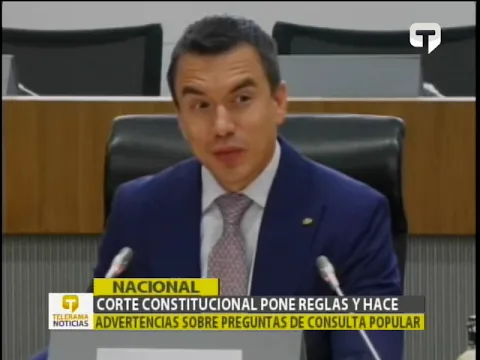 Corte constitucional pone reglas y hace advertencias sobre pregunas de consulta popular