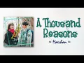 Haechan – A Thousand Reasons (니가 좋은 이유) [Second Shot at Love OST Part 3] [RomIEng Lyric]
