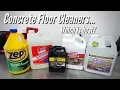 Concrete Cleaners Face-Off The Results May Surprise You