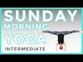 Download Lagu 20 min Full Body Morning Yoga Stretch - Sunday Rise \u0026 Shine - Liel Cheri Yoga