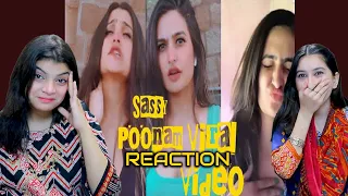 sassy poonam hot video reaction papi papi papi chulo instagram reels videos acha sorry reaction