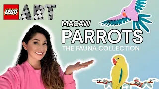 LEGO ART Macaw Parrots - The Fauna Collection