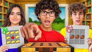 I Sent My Friends to Minecraft School