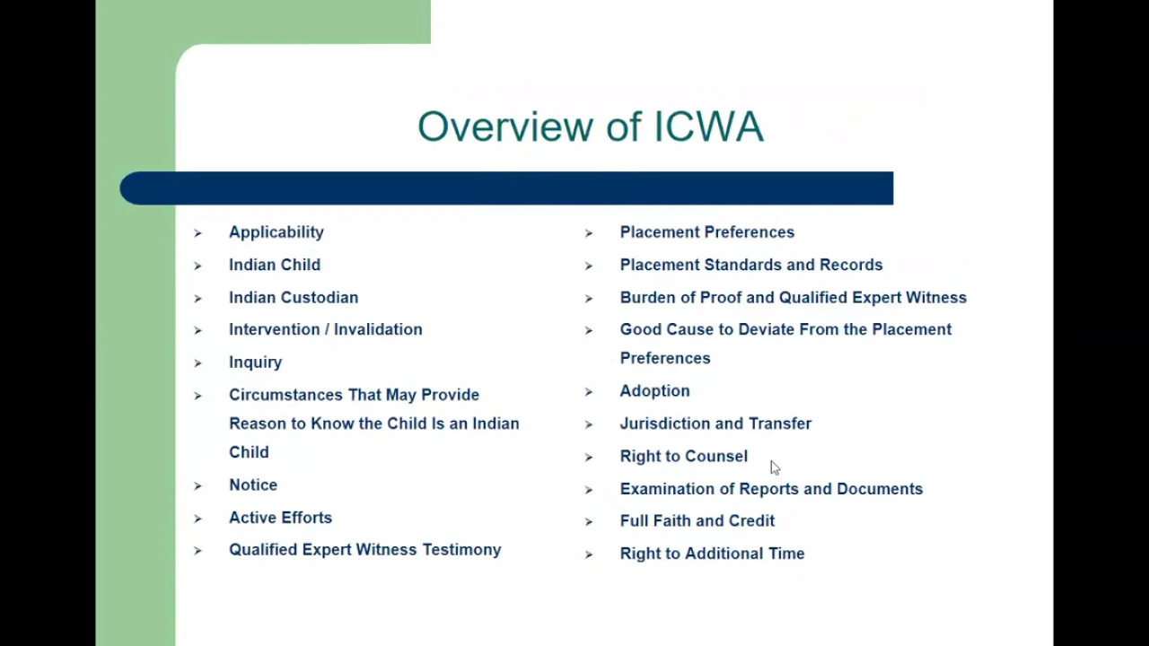 WEBINAR: Advanced Permanency Through Adoptions: ICWA and MEPA