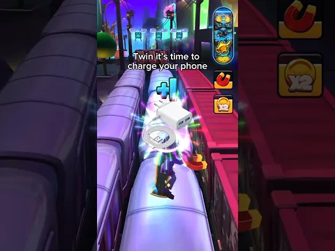 charge ur phone and get Prince K in Subway Surfers City