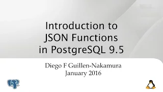 Introduction to JSON Functions in PostgreSQL 9 5