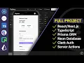 Full App Build - Dev to Deployment