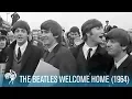 Lagu The Beatles Welcome Home to England (1964) | British Pathé