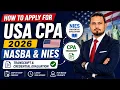 How to Apply for USA CPA from India 2026 NASBA and NIES Transcript Credential Evaluation