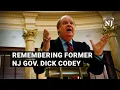 Mourners gather former Gov Codey s body lies in state