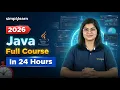 Java Full Course 2026 Core Java Tutorial For Beginners Advanced Java Full Course Simplilearn