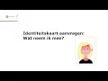 Identiteitskaart aanvragen