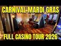 Full Casino Tour of the Carnival Mardi Gras Is this the Best Cruise Ship Casino