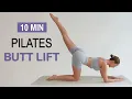10 MIN PILATES BUTT LIFT Round Booty No Equipment No Repeat