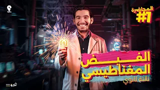 شرح شامل للفصل الثاني فيزياء الصف الثالث الثانوي 2026 الفيض المغناطيسي فيزياء ثانوية عامة 