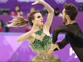 Winter Olympics 2018 wardrobe malfunction Dancer suffers NIP SLIP during routine