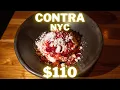Eating at Contra NYC 110 Michelin Starred Tasting Menu