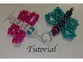 Beaded Butterfly Keychain Tutorial