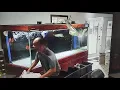 Download Lagu Black arowana flying off the aquarium lid