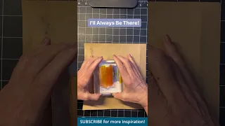Spritz Your Stamps with Water to create a COOL BACKGROUND