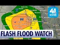KSHB 41 Weather Blog Update on Severe Weather Flash Flooding Threat