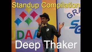 stand up comedy compilation deep thaker the comic lab every gujjus must watch