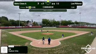 Mets Clase A Los Pineros 2026 08 16