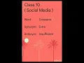 Class 10 Social Media Synonym Sindh text book board English