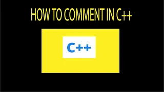 How to comment in C C Tutorial