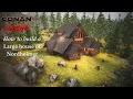 Conan Exiles How to build a Large house of Nordheimer Age of War Speed Build NO Mods