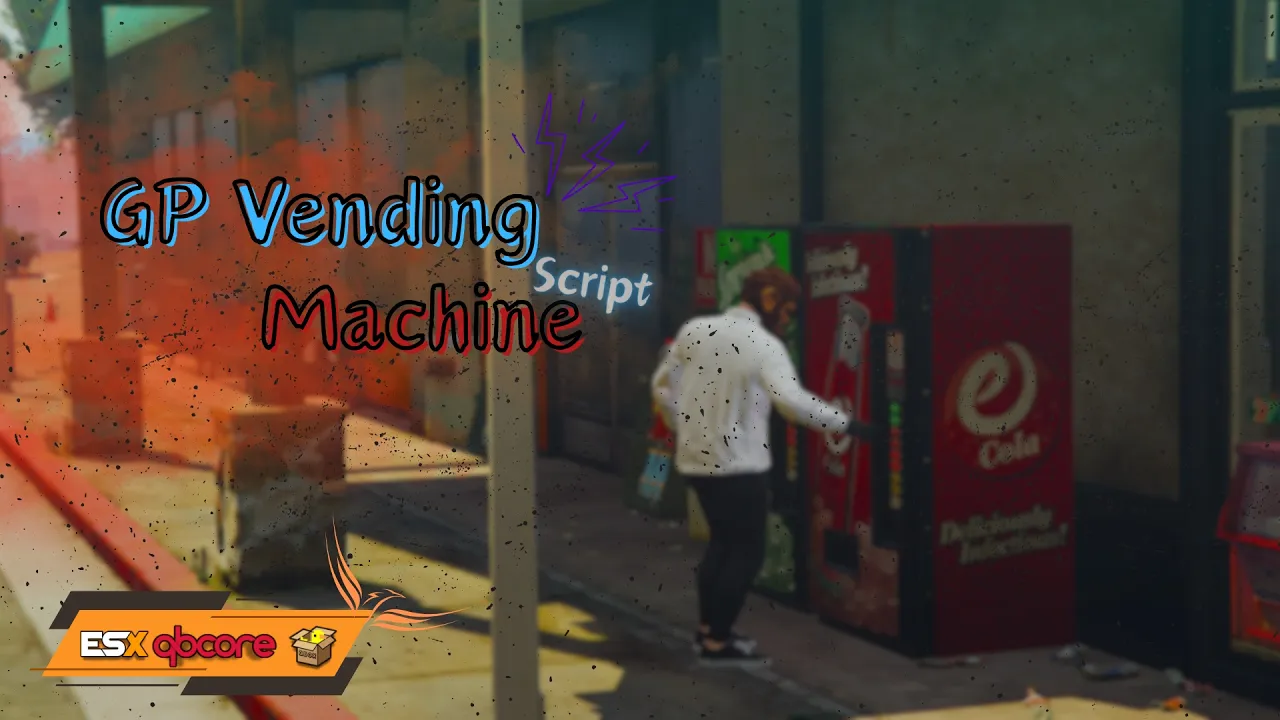 GP Vending Machine System [ESX/QBcore/Qbox] [Free]